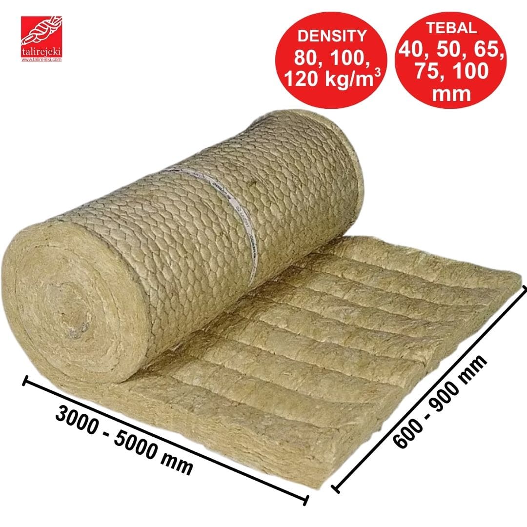 Rockwool Wired Blanket 80 K / 100 mm