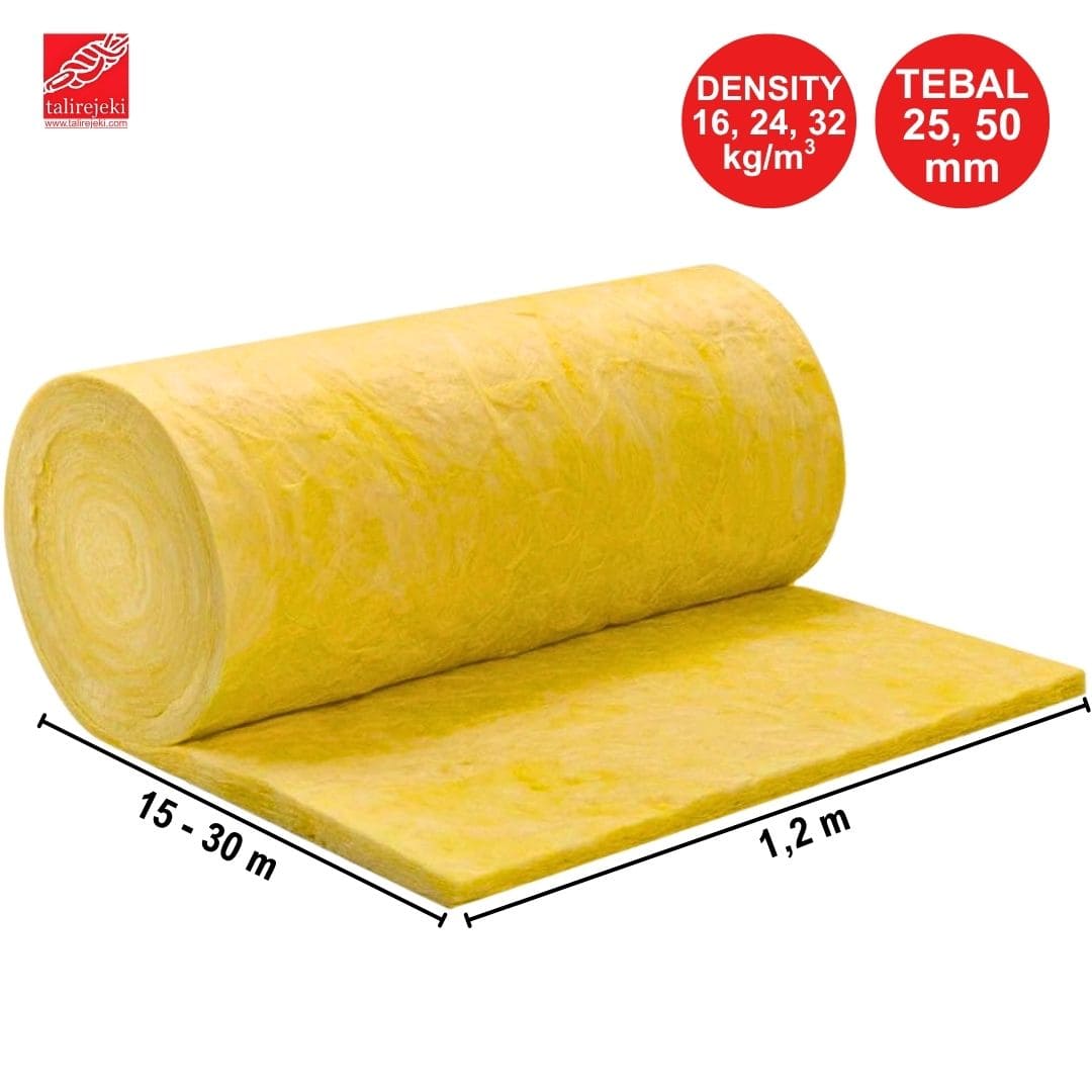 Glasswool Roll Tipe 16 K / 50 mm